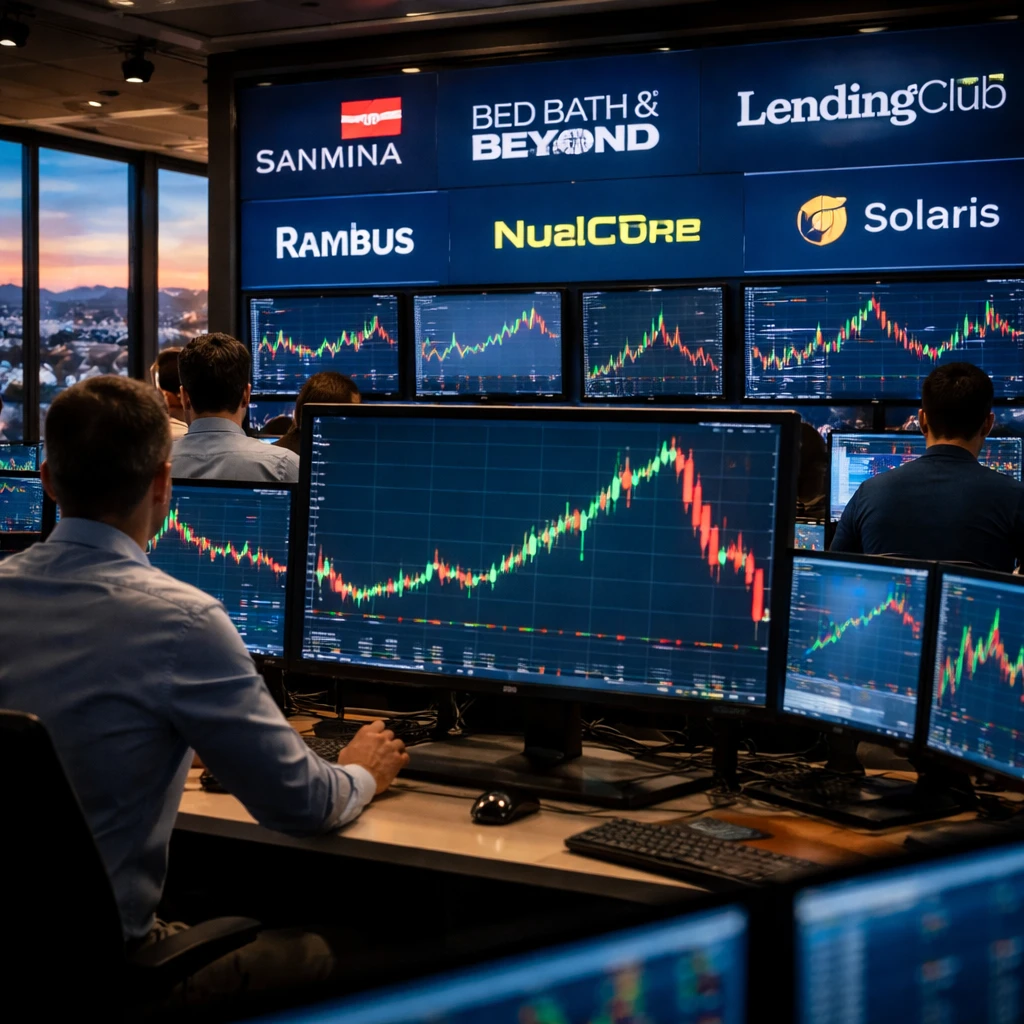 After-Hours Movers: Mixed Earnings Drive Big Swings in SANM, BBBY, LC, RMBS, NUE, SEI