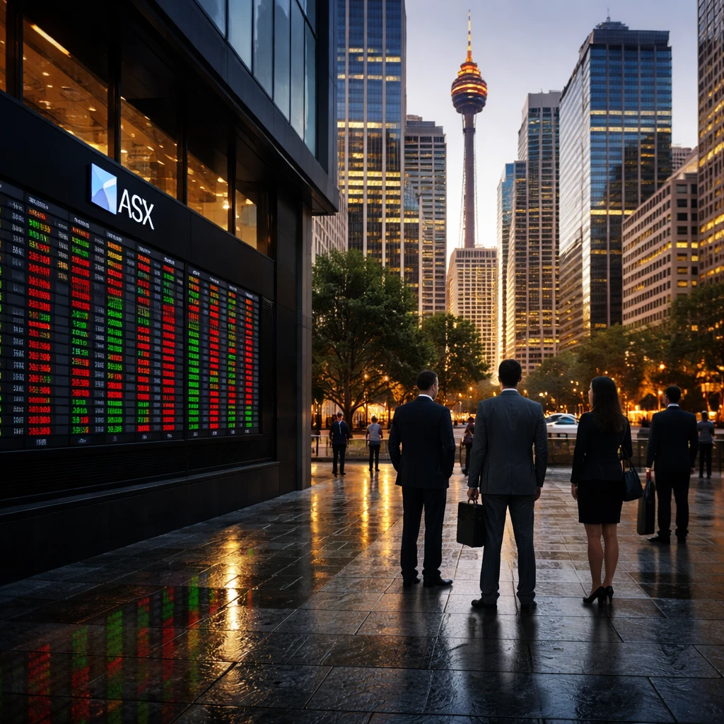 Australian Shares Slip as Healthcare, Financials and Gold Weigh on Index