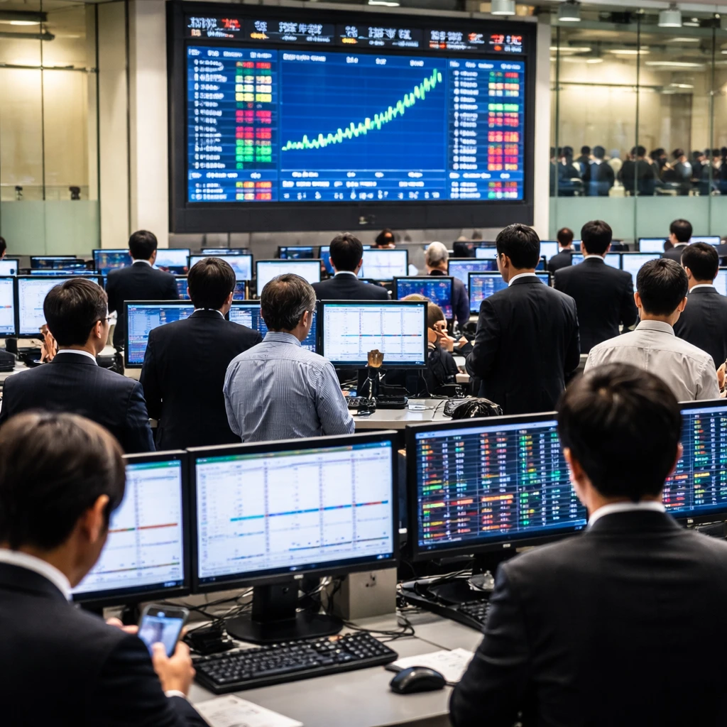 Tokyo Stocks Close Higher; Nikkei Advances 0.52% Led by Real Estate, Banking and Textiles
