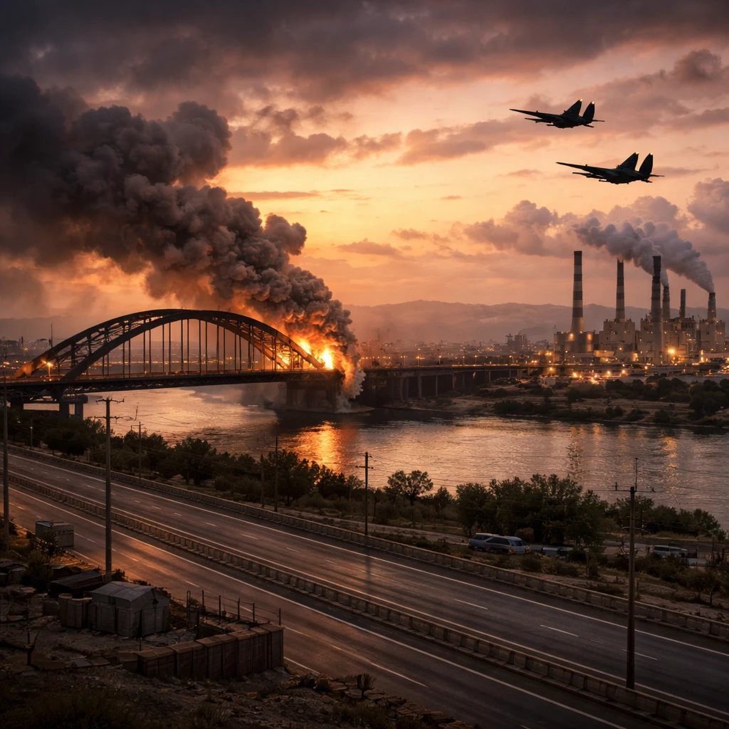 Trump Signals Possible Strikes on Iranian Bridges and Power Plants in New Post