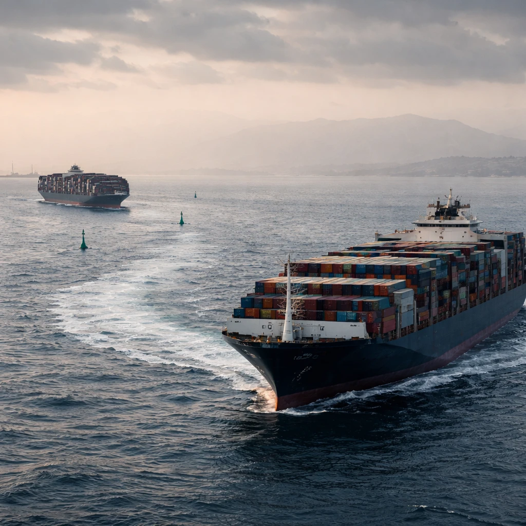 Two COSCO Container Vessels Turn Back After Attempt to Transit Strait of Hormuz