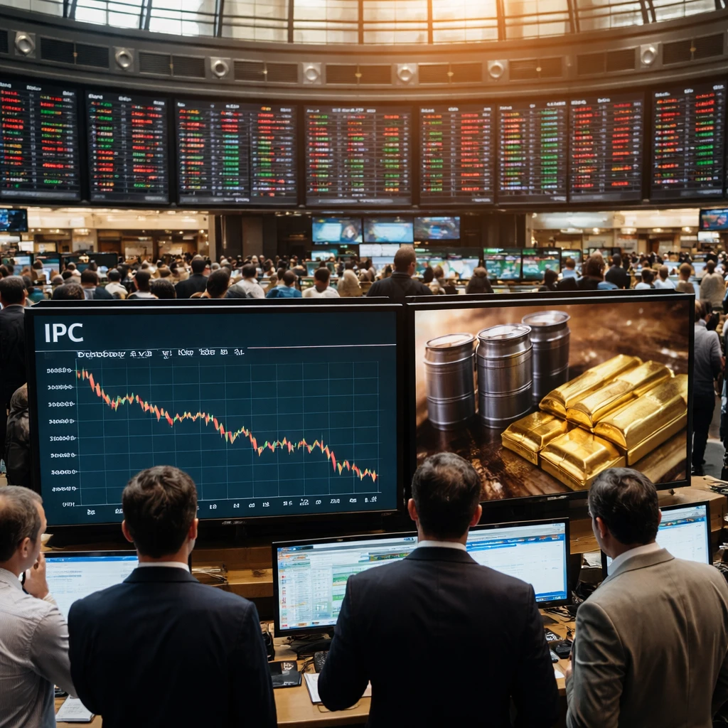 Mexico Stocks Fall 0.41% at Close as Industrials and Consumer Sectors Drag Index Down