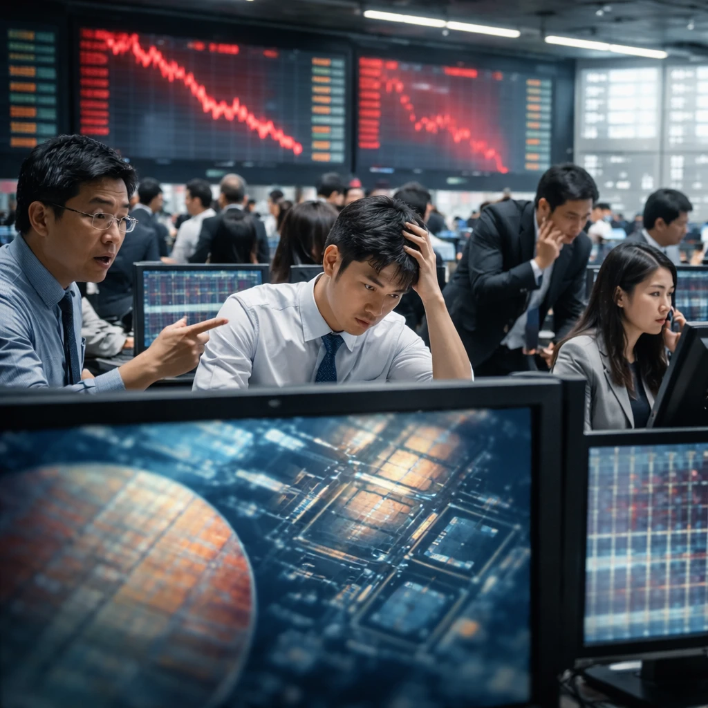 Asian AI and Chip Stocks Slide as Long-Term Yields Spike