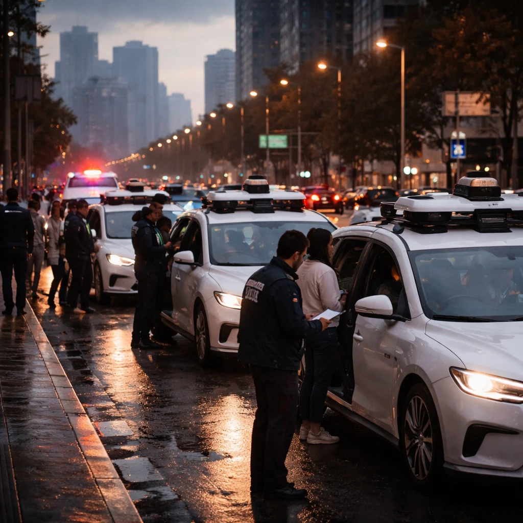 Baidu and China Robotaxi Stocks Slide After Report of Permit Freeze in Beijing