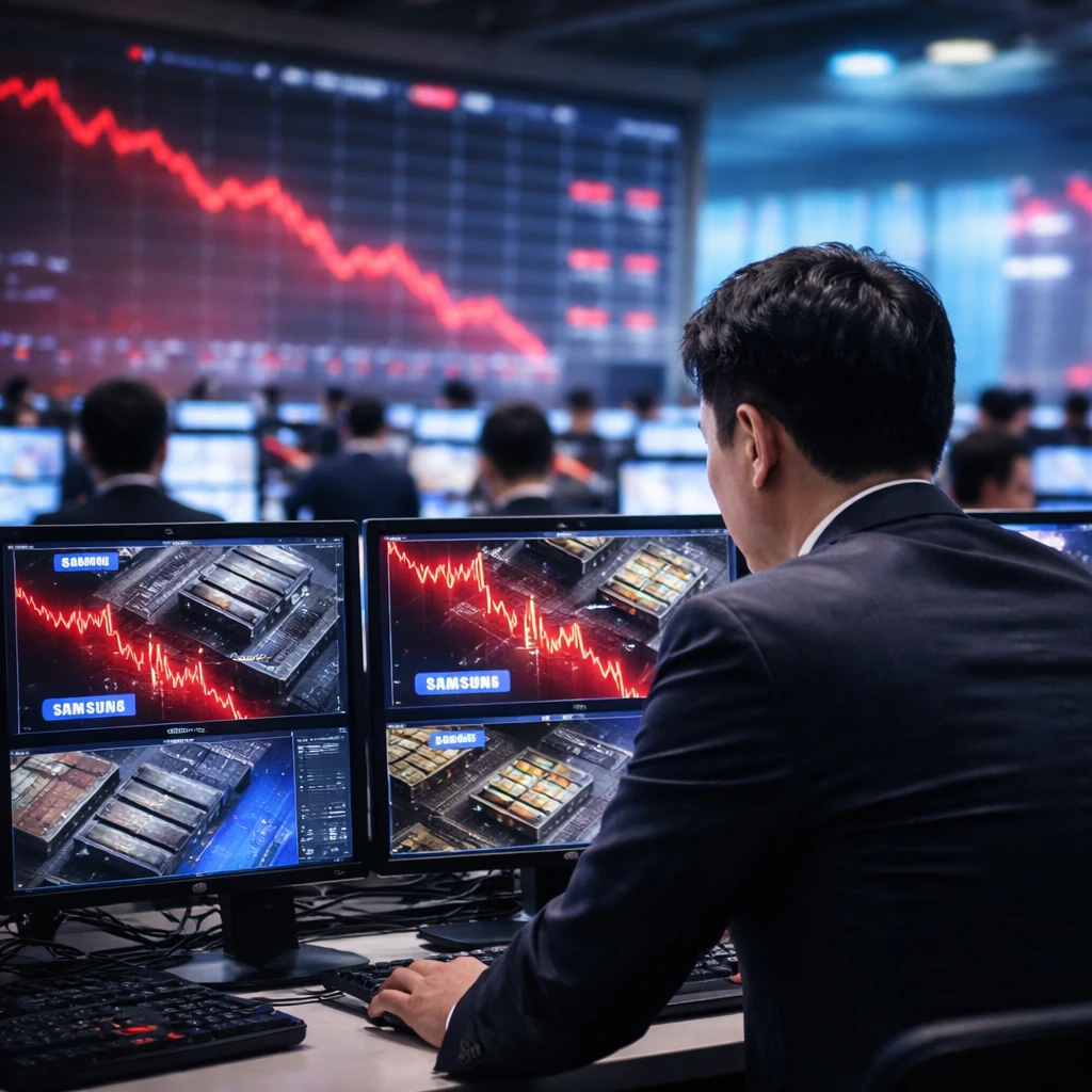 KOSPI Slides to Two-Week Low as Memory Stocks Plummet on Google's TurboQuant Revelation