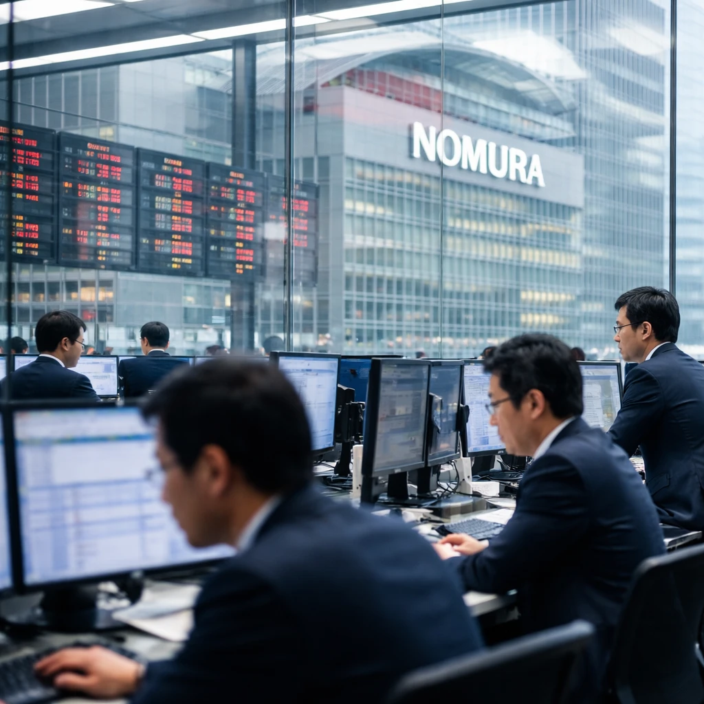 Nomura Shares Drop After Q4 Profit Falls Short of Estimates