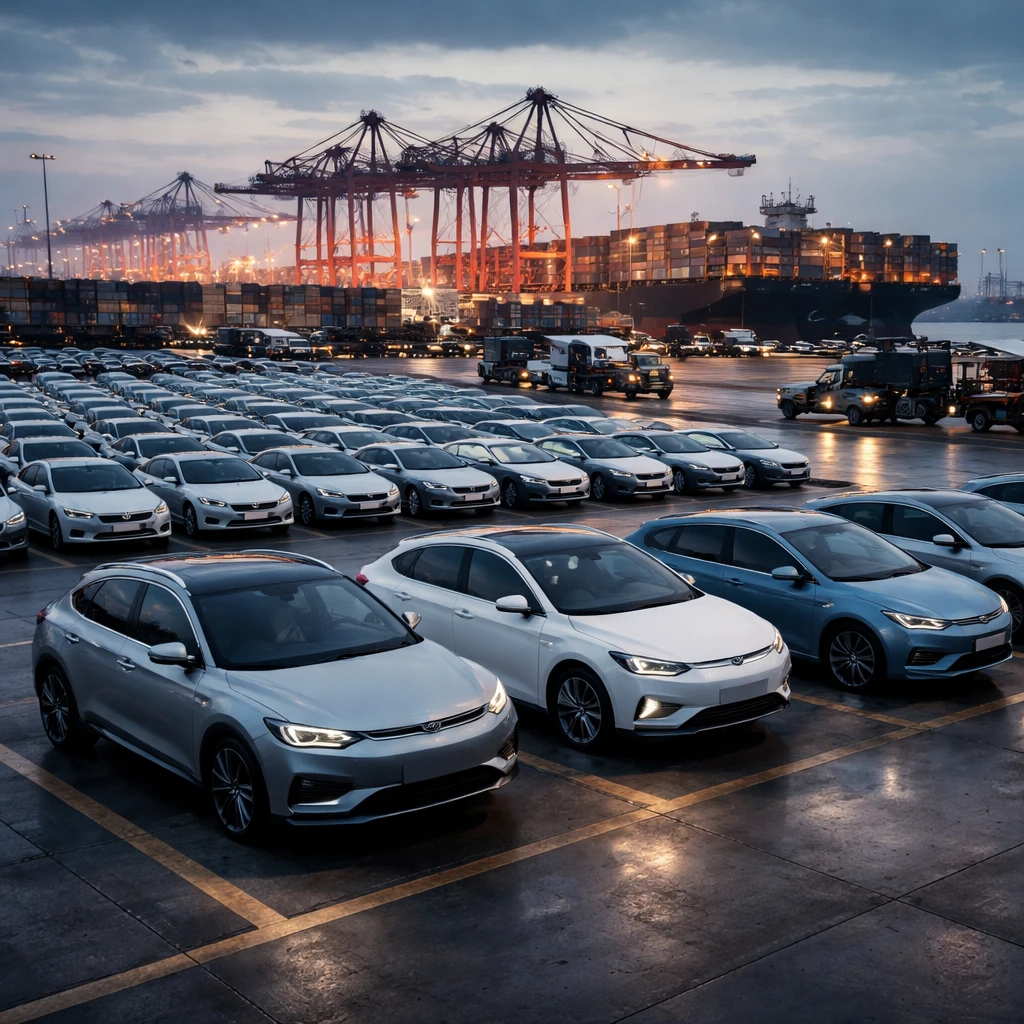 China's EV Exports Reach Record High as Home Market Softens