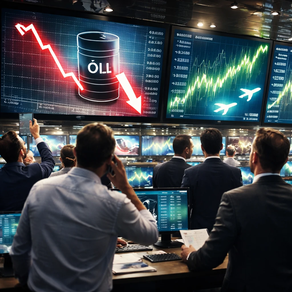 Stocks Rally as Ceasefire Hope Sends Oil Plunging; Energy Winners Turned Losers, Levi Strauss Jumps