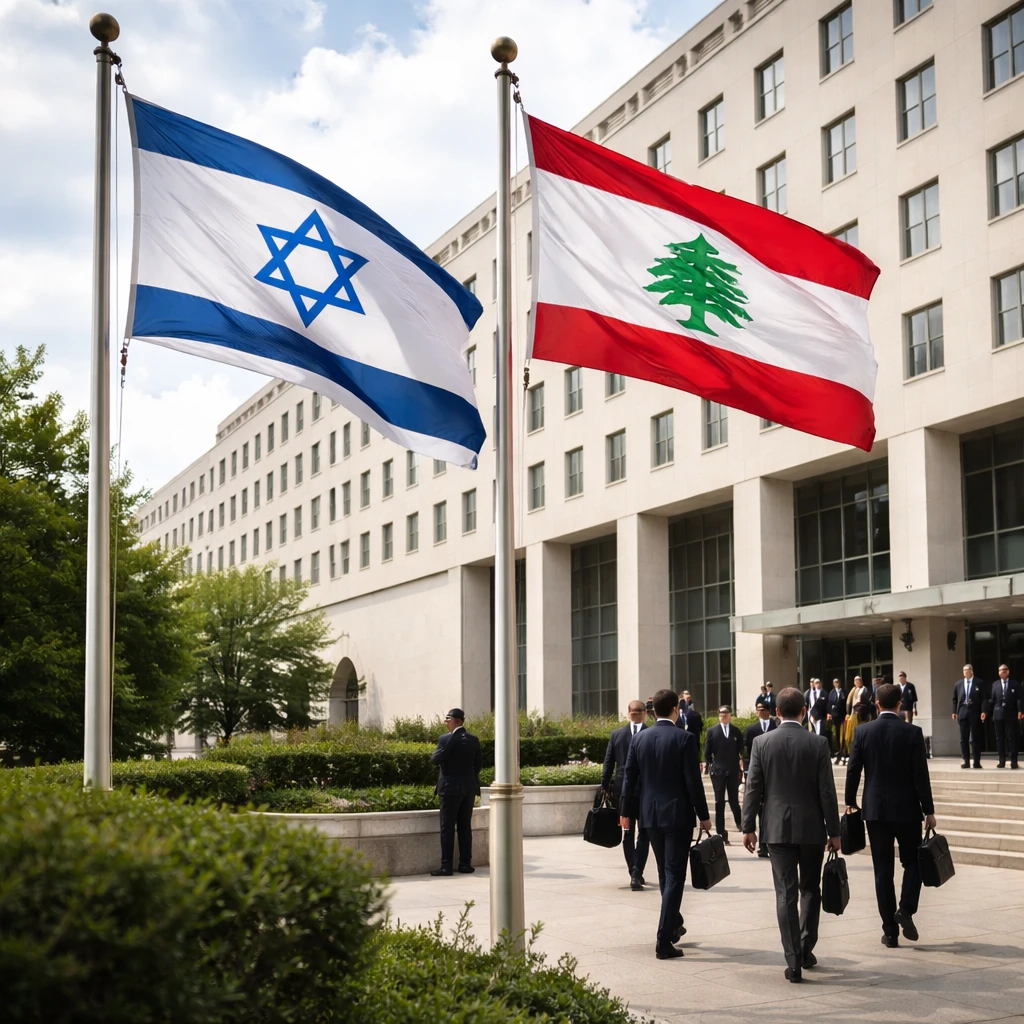Israel and Lebanon Set for Second Round of Ambassador-Level Talks in Washington