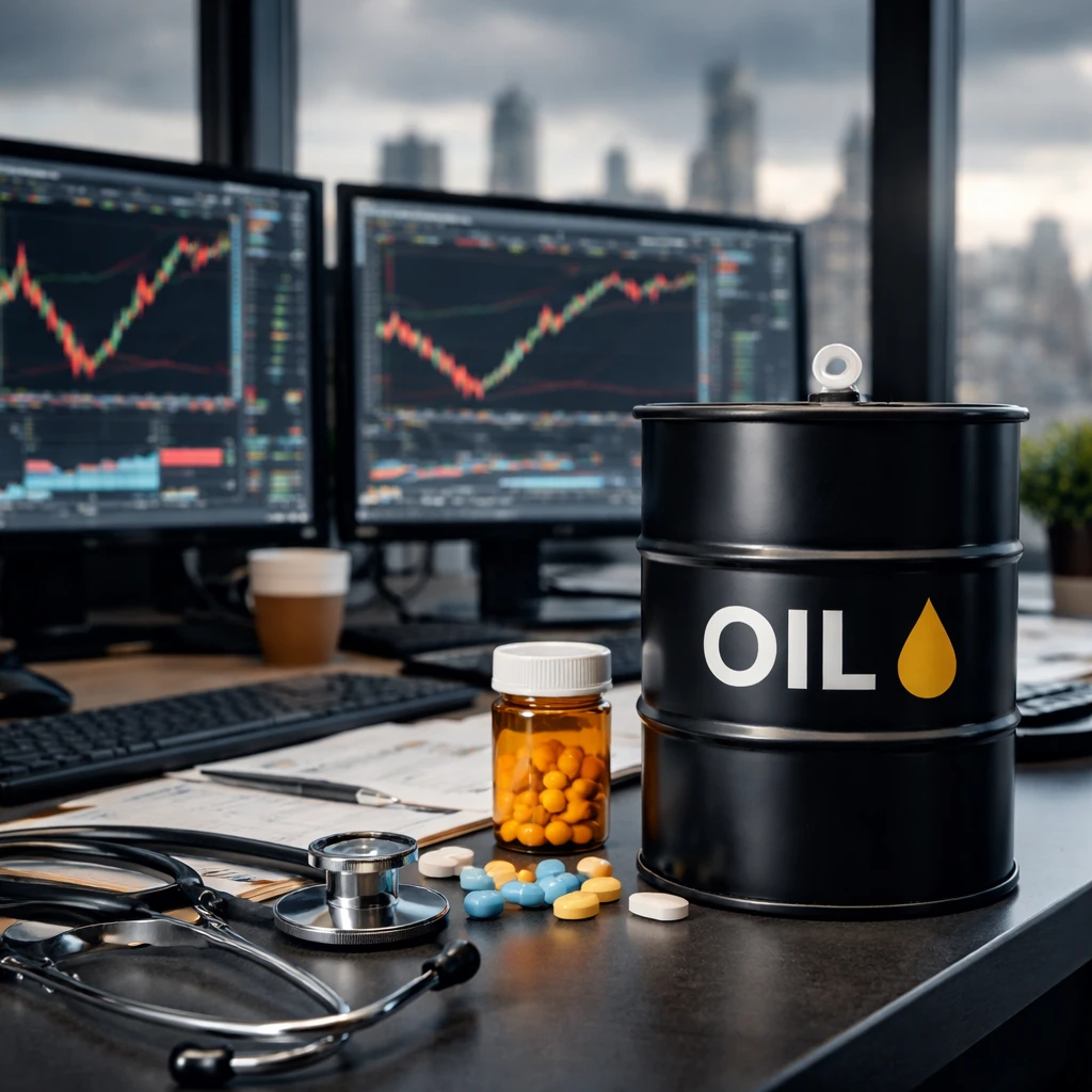 U.S. Futures Slip as Middle East Tensions Lift Oil; Mixed Premarket Moves in Health, Tech and Energy Stocks