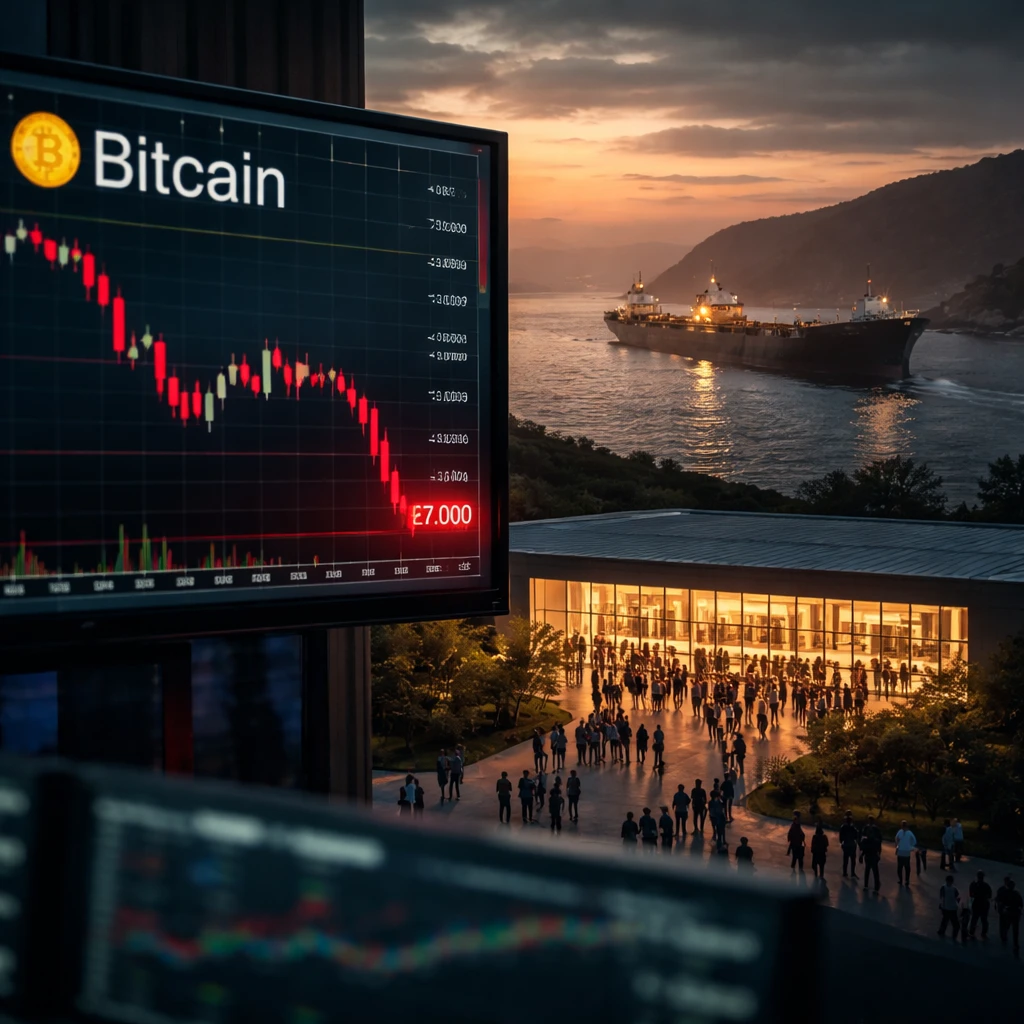 Bitcoin Falls Under $77,000 as Oil Rally and Central Bank Decisions Weigh on Risk Assets