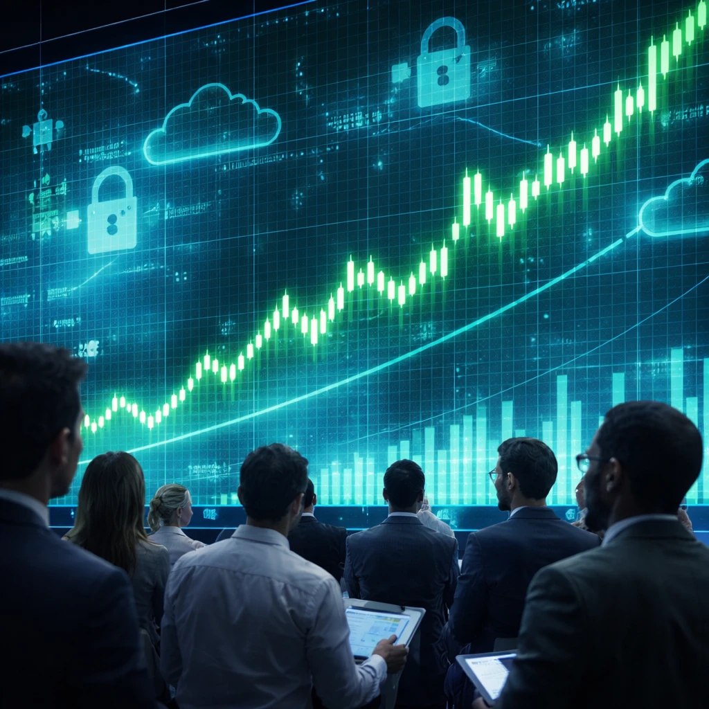 Software sector posts seventh straight gain as cybersecurity names lead advance