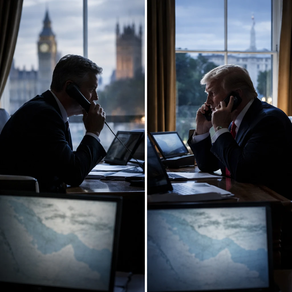 Starmer and Trump Discuss Steps to Reopen Strait of Hormuz After U.S. Ceasefire