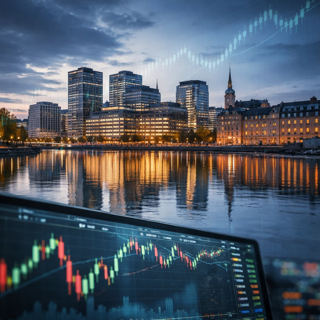 Stock Market Snapshot: Stockholm Index Closes Up as Materials, Healthcare and Industrials Advance