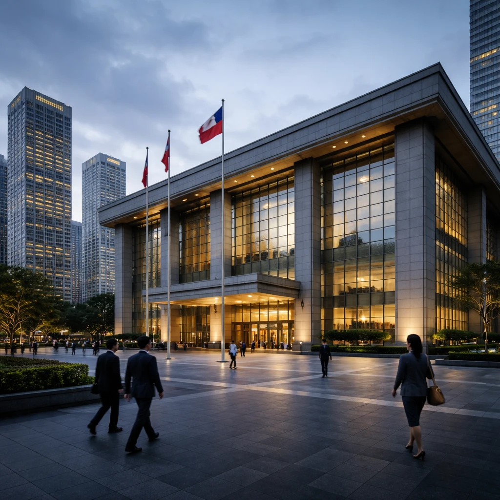 Taiwan central bank keeps policy rate unchanged amid steady growth and contained inflation
