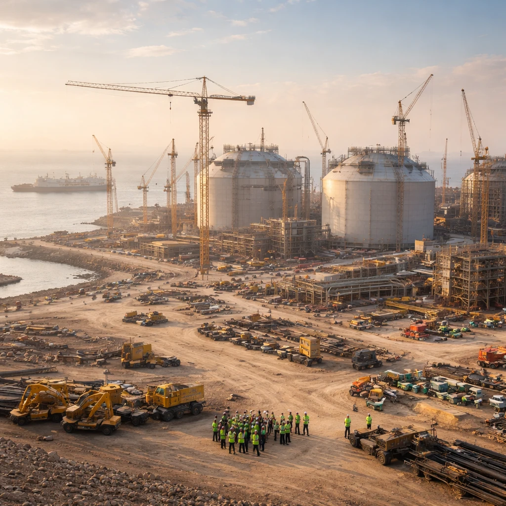 Chiyoda Shares Rally as Reports Surface of Potential Restart at Qatar LNG Site