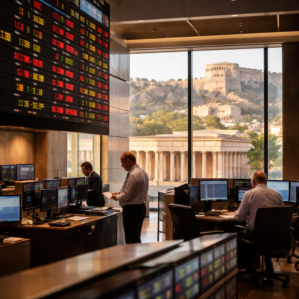 Athens Benchmark Ends Lower as Telecoms, Household and Basic Resources Weigh on Market