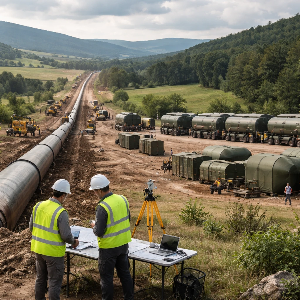 Turkey Advances $1.2 Billion NATO Fuel Pipeline Plan to Romania via Bulgaria