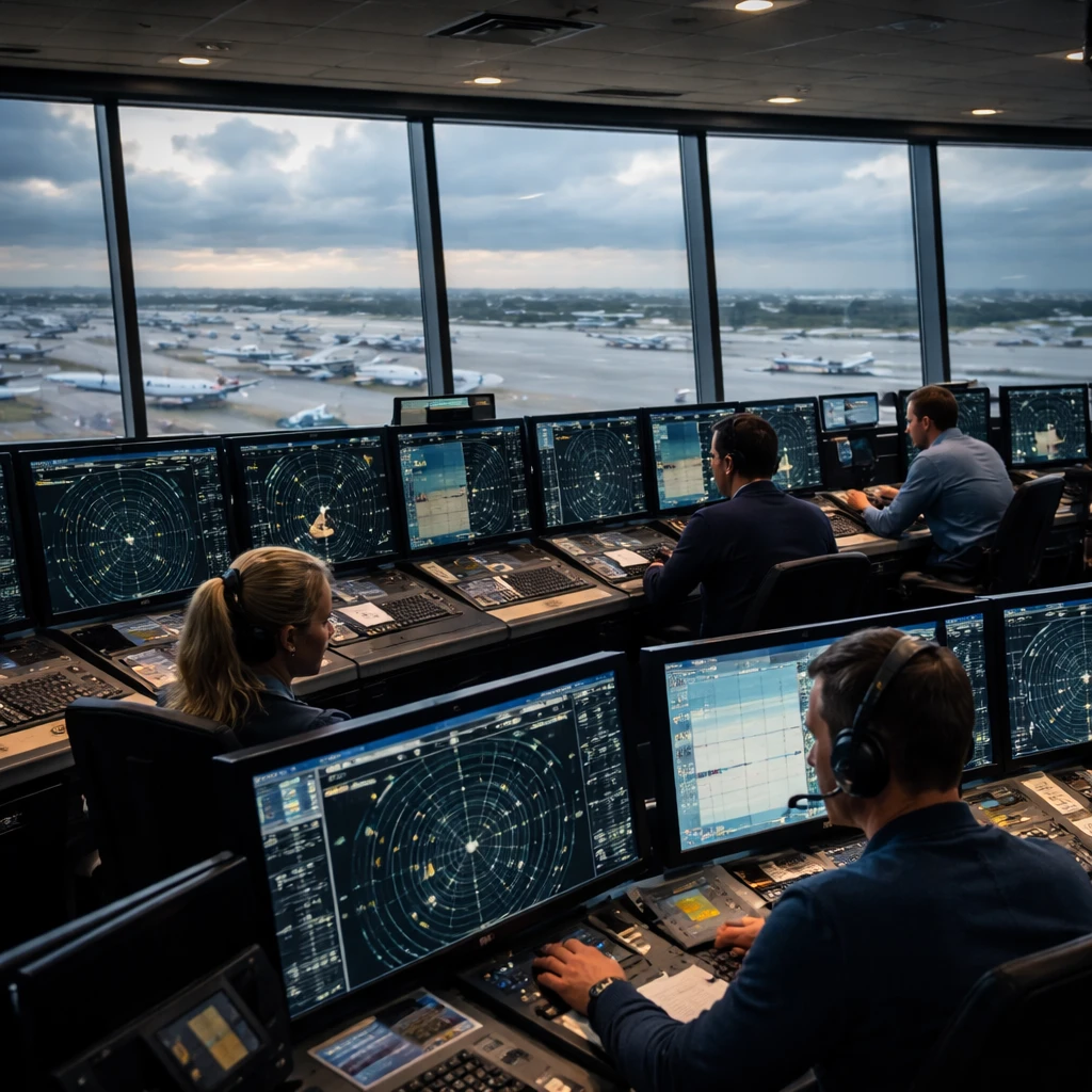 FAA Lowers Air Traffic Controller Staffing Goal as Overtime Costs Balloon