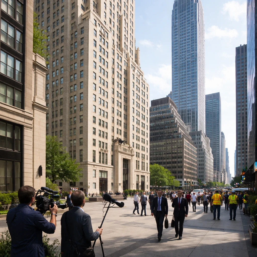 Griffin Reconsiders $6 Billion Midtown Development After Mayor's Pied-à-Terre Video