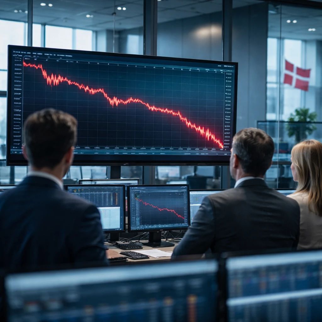 Copenhagen Stocks Slide; OMX Copenhagen 20 Drops 2.12% to Five-Year Low