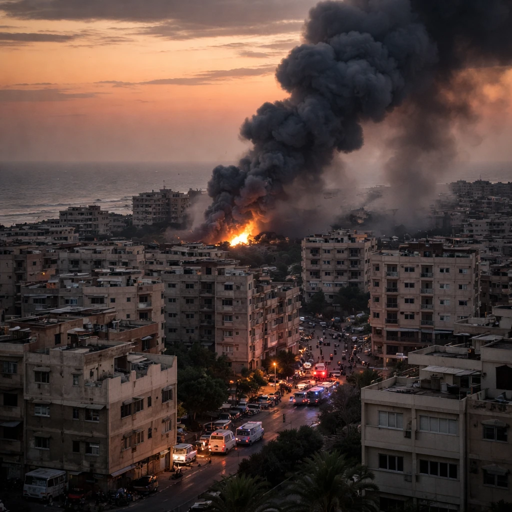 Israel Carries Out Strike in Gaza Targeting Hamas Military Leader, Officials Say
