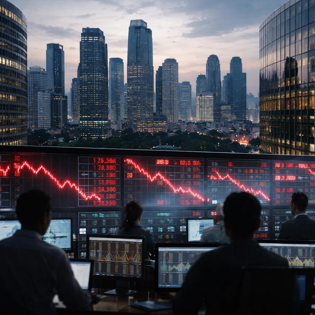 Jakarta Stocks Slip; IDX Composite Hits Six-Month Low as Agriculture and Industry Sectors Retreat