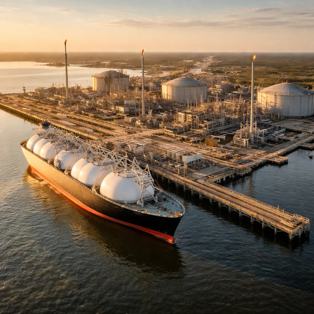 Golden Pass LNG Begins Output from First Train in Texas