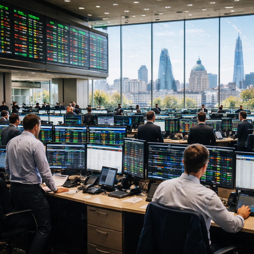 London Stocks Close Higher as Banks and Utilities Advance