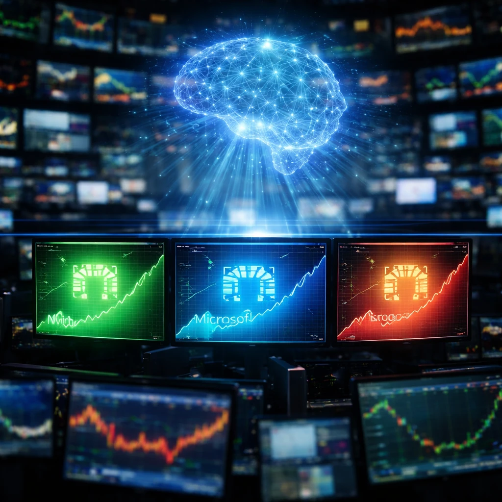 AI-fuelled rally lifts headline indexes while most stocks lag