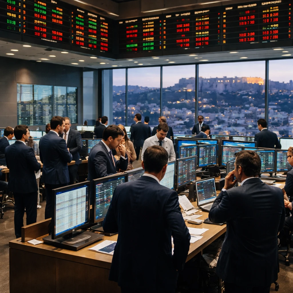 Athens Stocks Close Lower; Benchmark Index Drops 0.86% to Three-Month Low