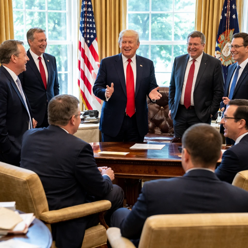 Trump Says He Intends to Pardon Top Officials Before Leaving Office