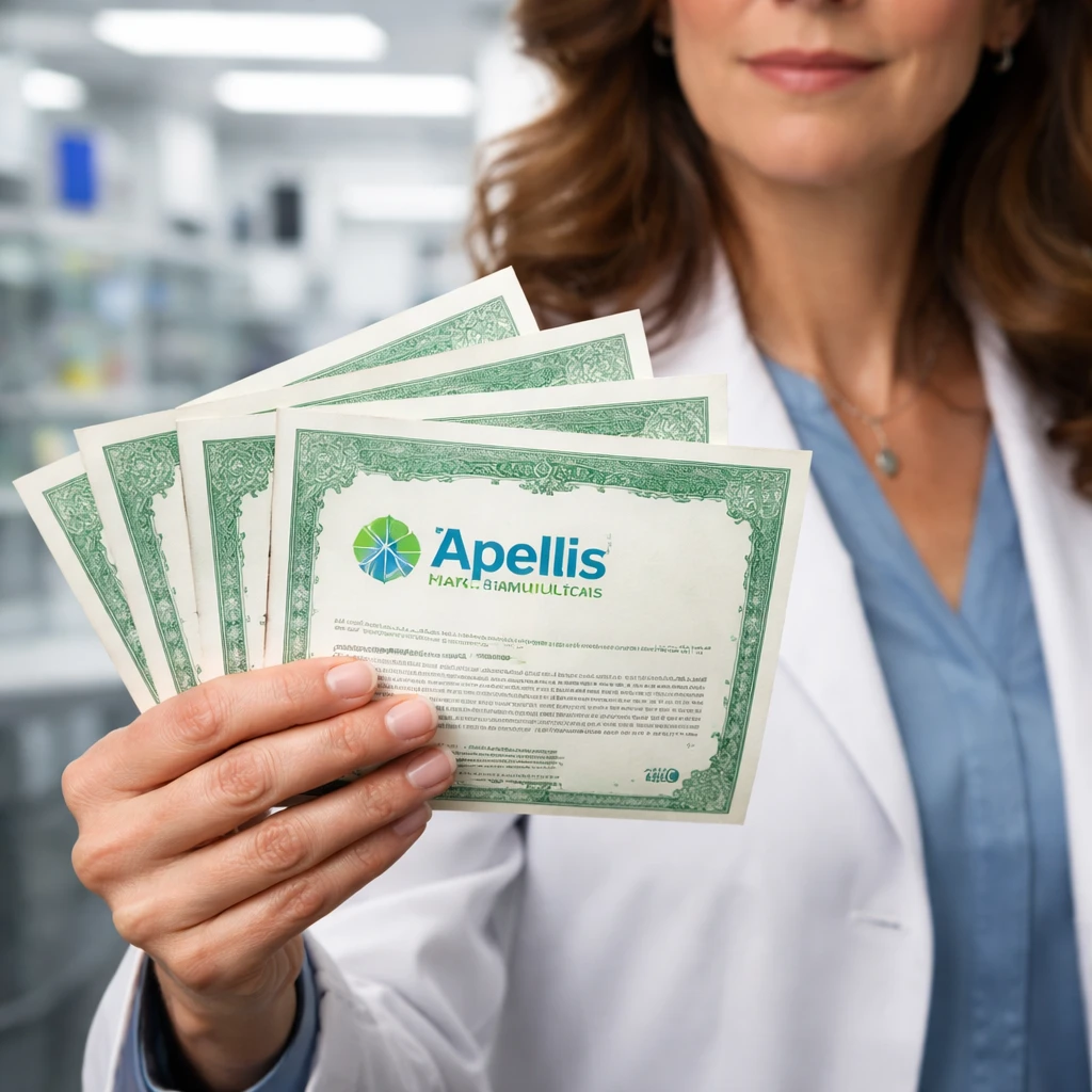 Apellis Pharmaceuticals CMO Sells Shares to Meet Tax Obligations Amid Mixed Revenue Performance