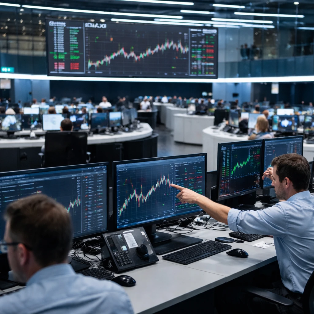 Frankfurt closes mixed as software and healthcare lift DAX while industrials lag