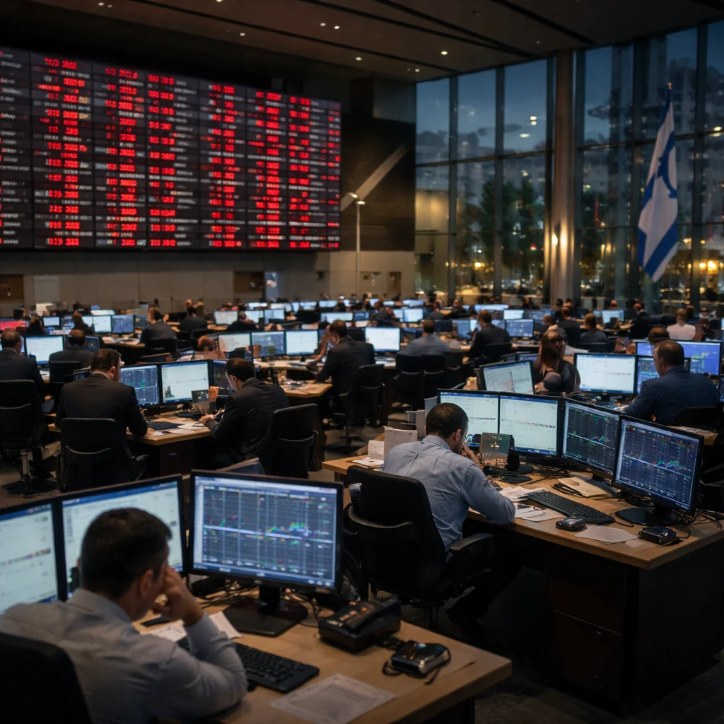 Tel Aviv Stocks Retreat as TA 35 Drops 1.36%; Biomed, Real Estate and Financials Lead Losses
