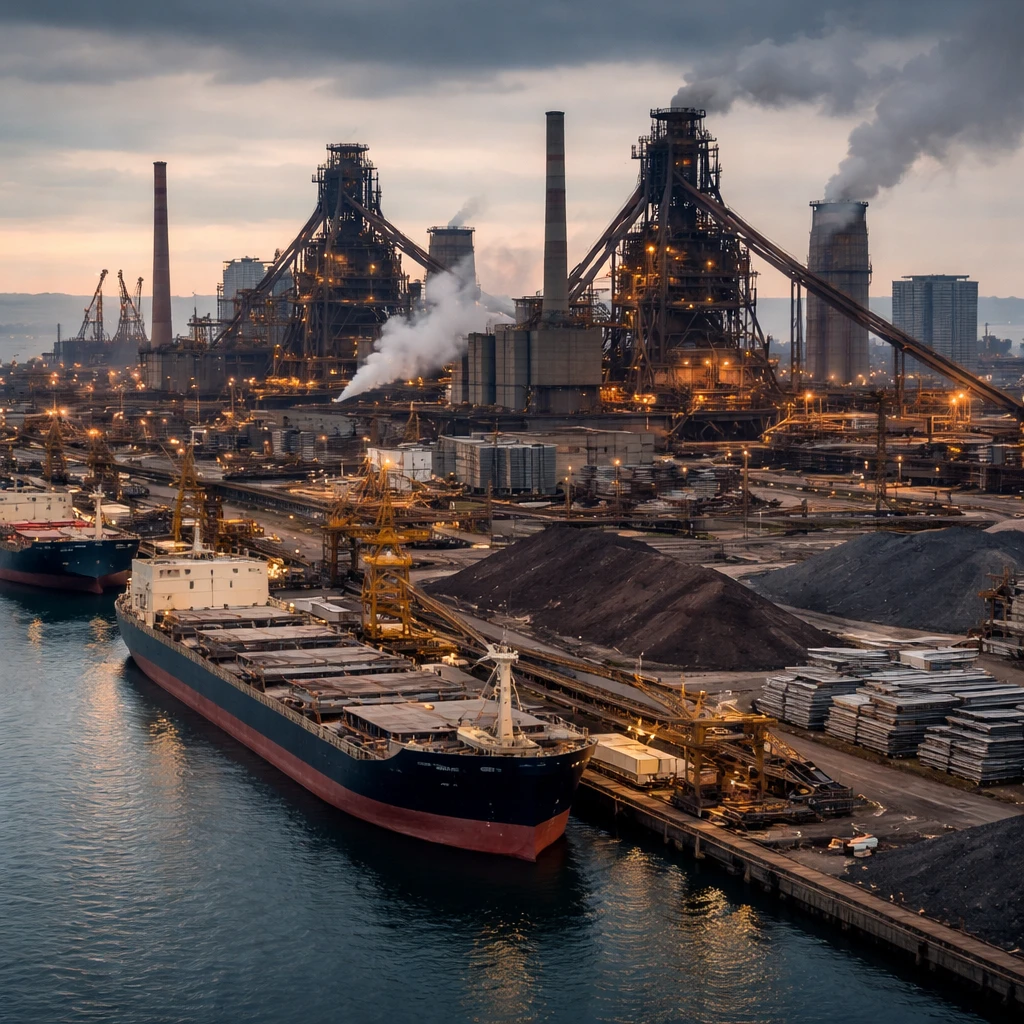 Morgan Stanley Flags Major Risk to Seaborne Iron Flows After Iran Steel Disruptions