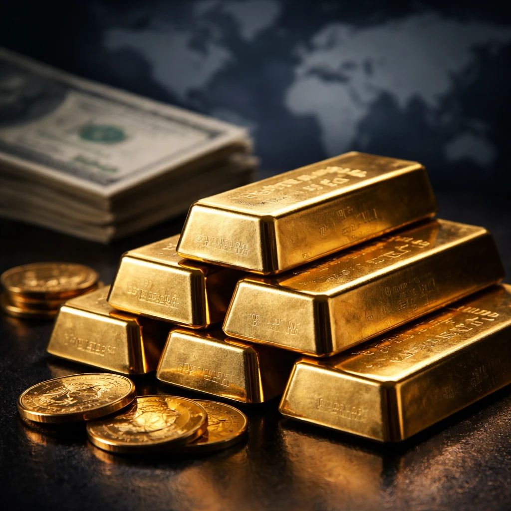Gold Climbs to Three-Week High as Dollar Strengthens and Trade Frictions Rise