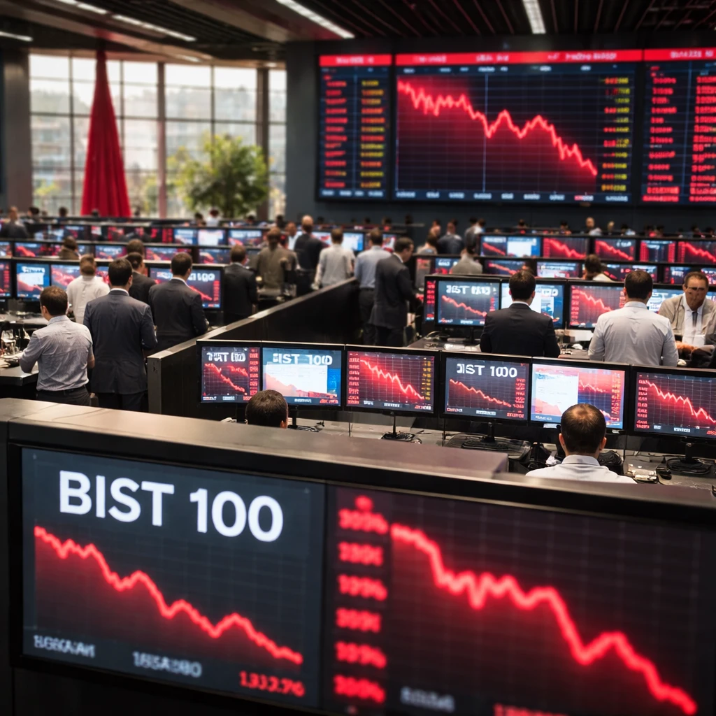 Istanbul market closes lower as telecoms, insurance and banks drag BIST 100 down 1.89%