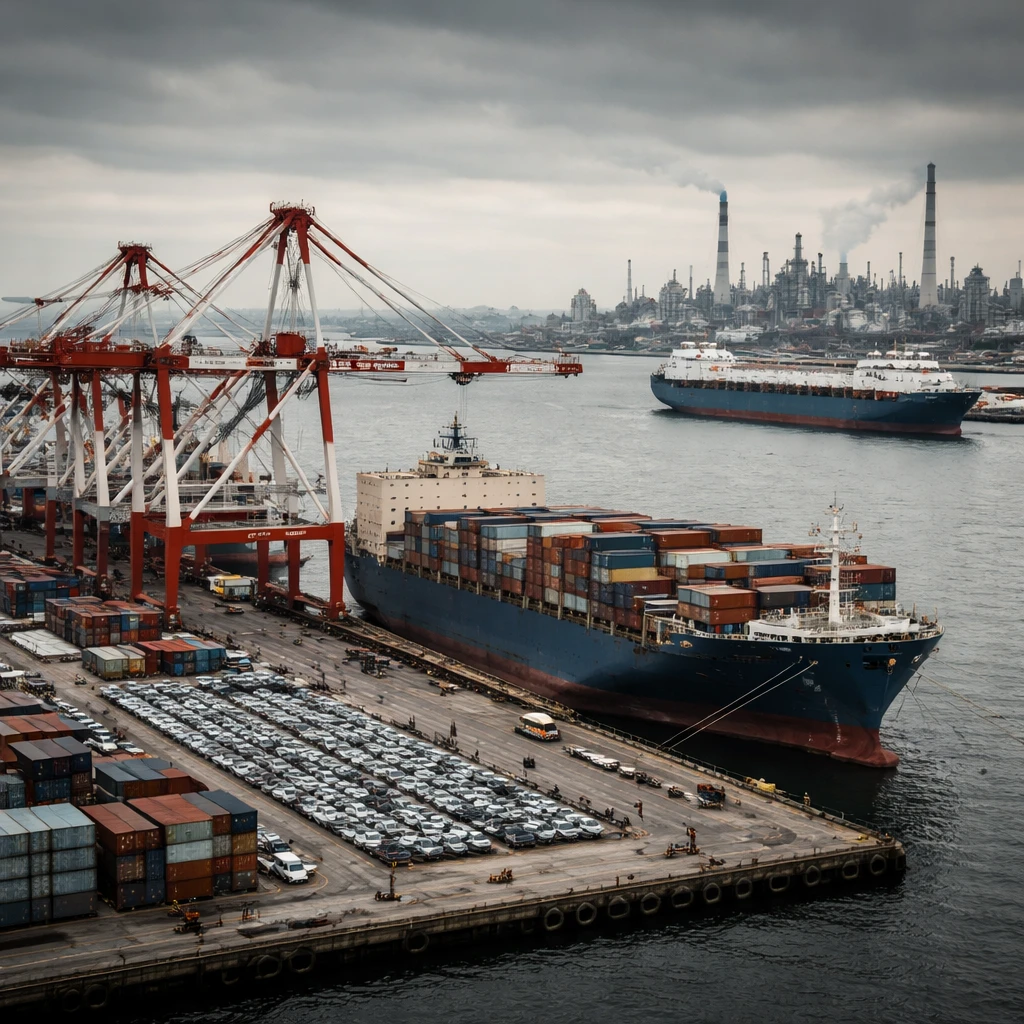 Japan's coincident economic index slips as shipments and auto output fall