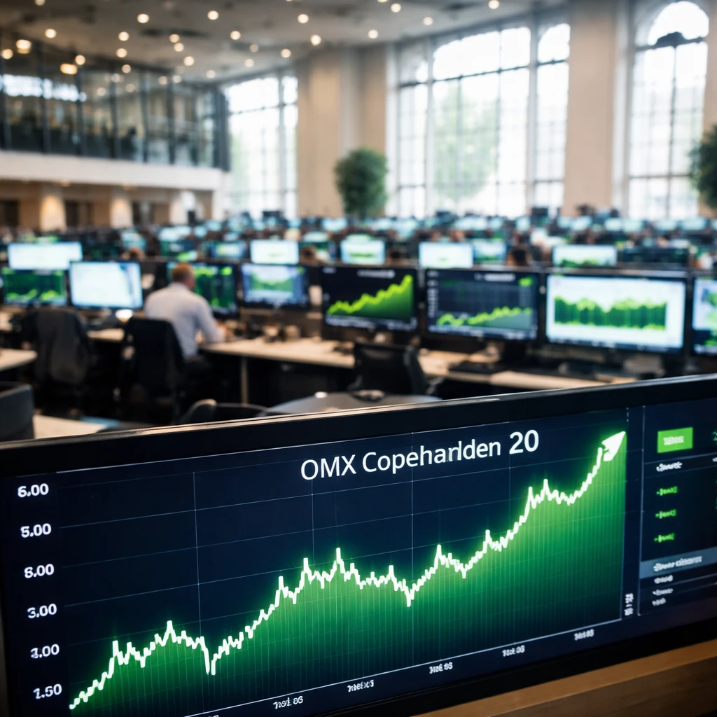 Copenhagen's OMX Copenhagen 20 Closes Higher, Led by Software, Oil & Gas and Tech Gains