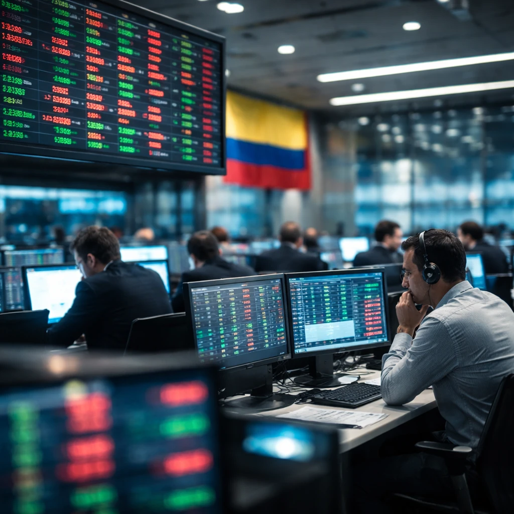 Colombian Stocks Slip; COLCAP Ends Down 1.06% as Financials and Utilities Weigh