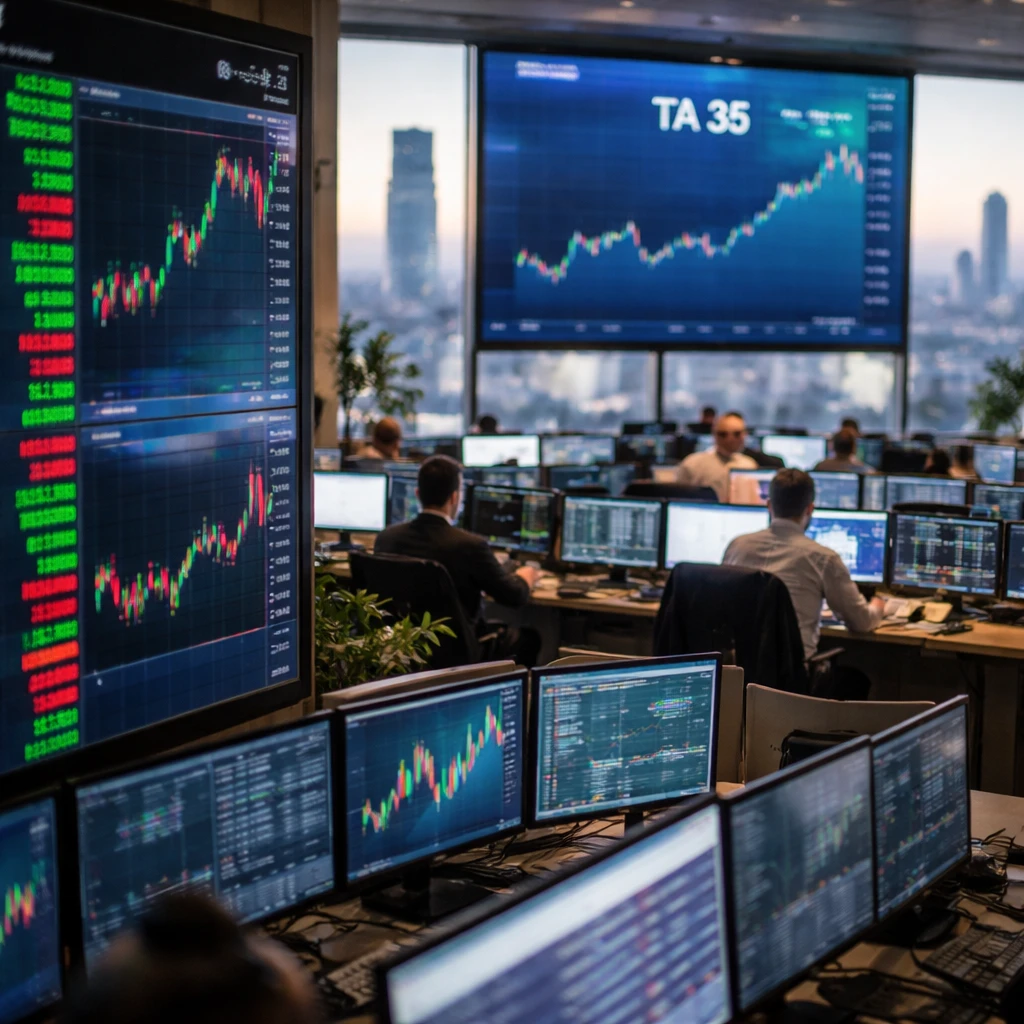 Tel Aviv Market Inches Higher as Insurance and Banking Stocks Lead Gains