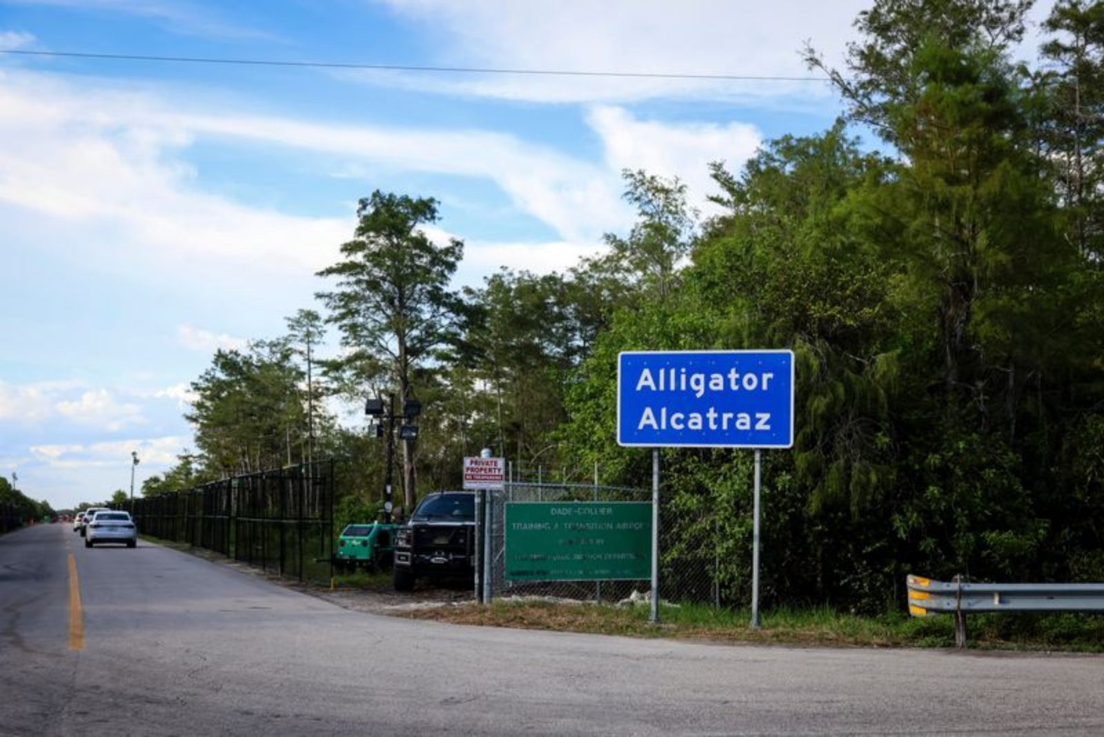 ICE Says Migrants Removed From Florida 'Alligator Alcatraz' Facility Ahead of Hurricane Season