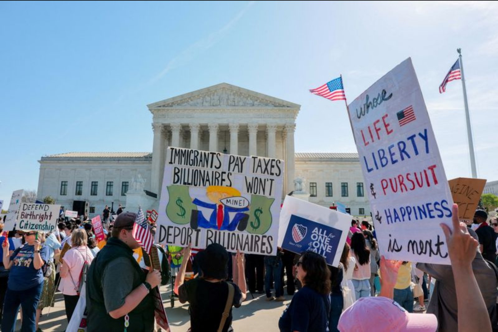Supreme Court Pushes Back on Trump Bid to End Birthright Citizenship