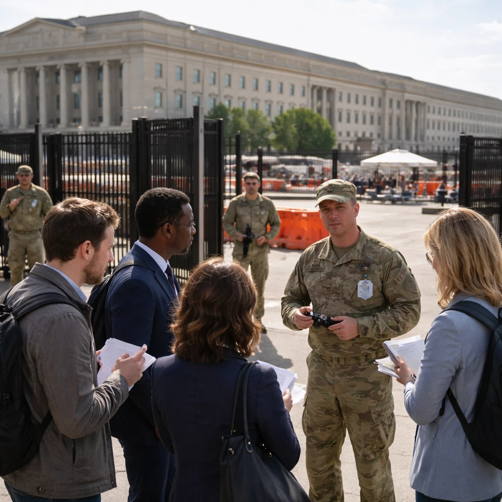 Pentagon Implements Court-Ordered Media Restrictions While Filing Appeal