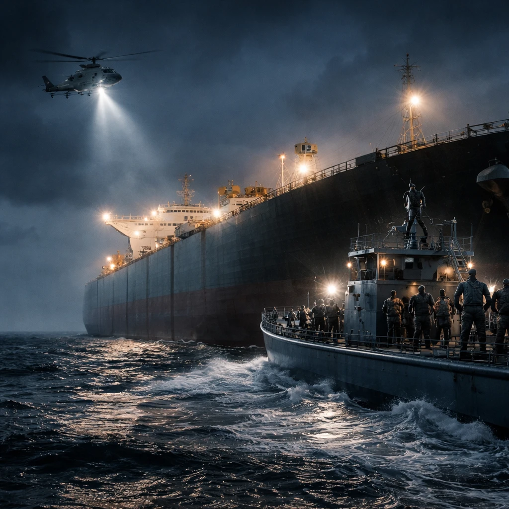U.S. intercepts Iran-linked tanker Skywave in Indian Ocean amid renewed threats of strikes
