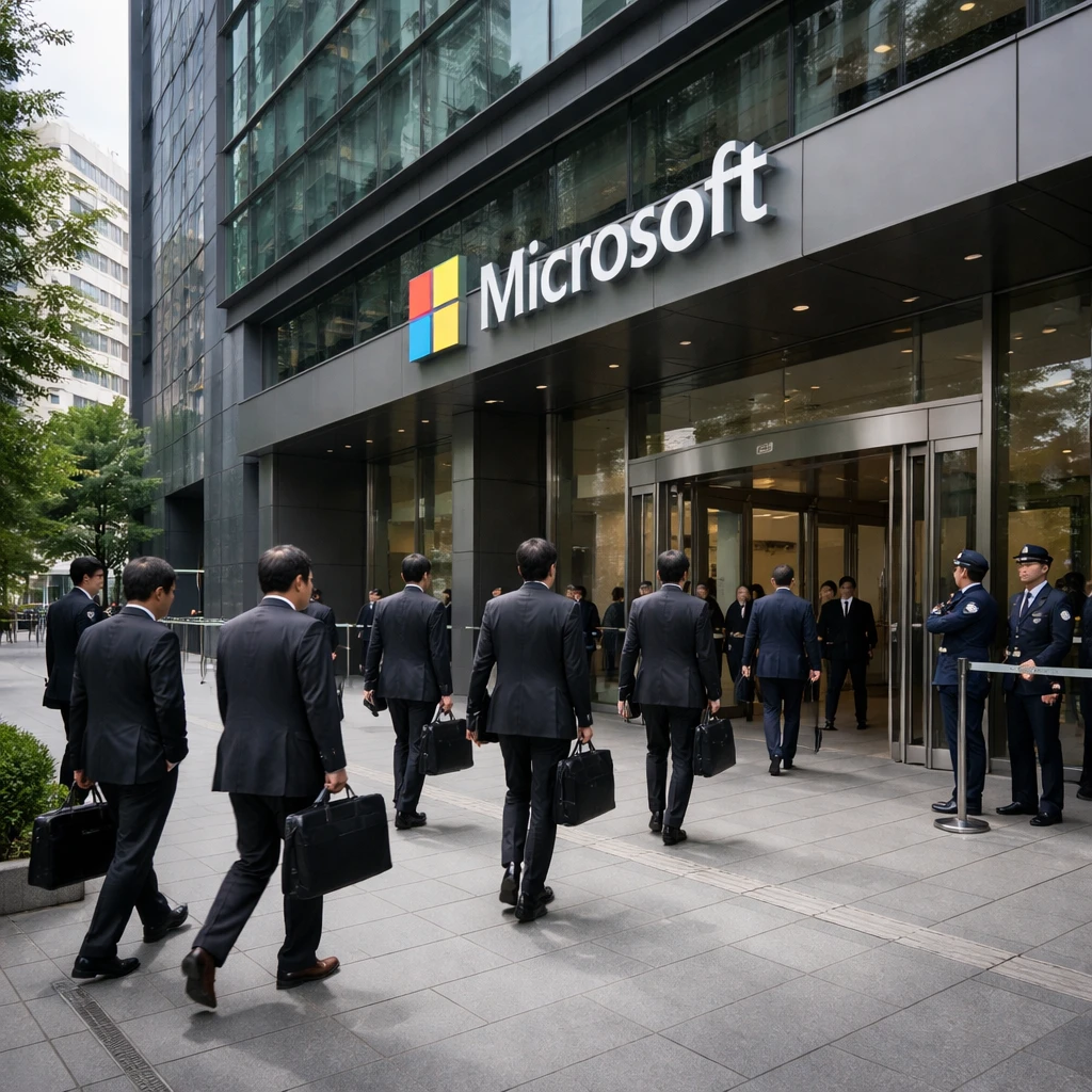Japan’s antitrust regulator raids Microsoft Japan offices in probe of Azure practices