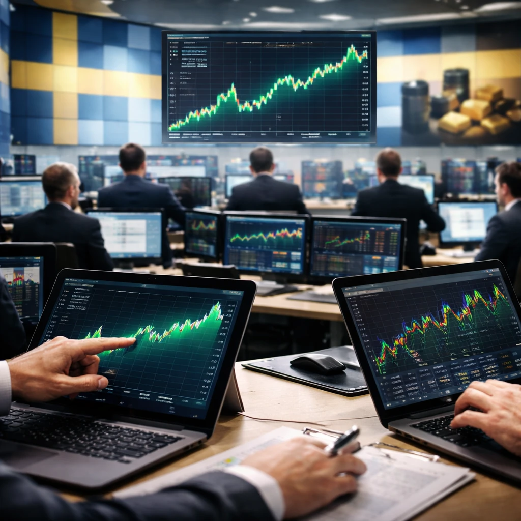 Stockholm Benchmarks Climb as Oil & Gas, Financials and Tech Push Index to Five-Year High