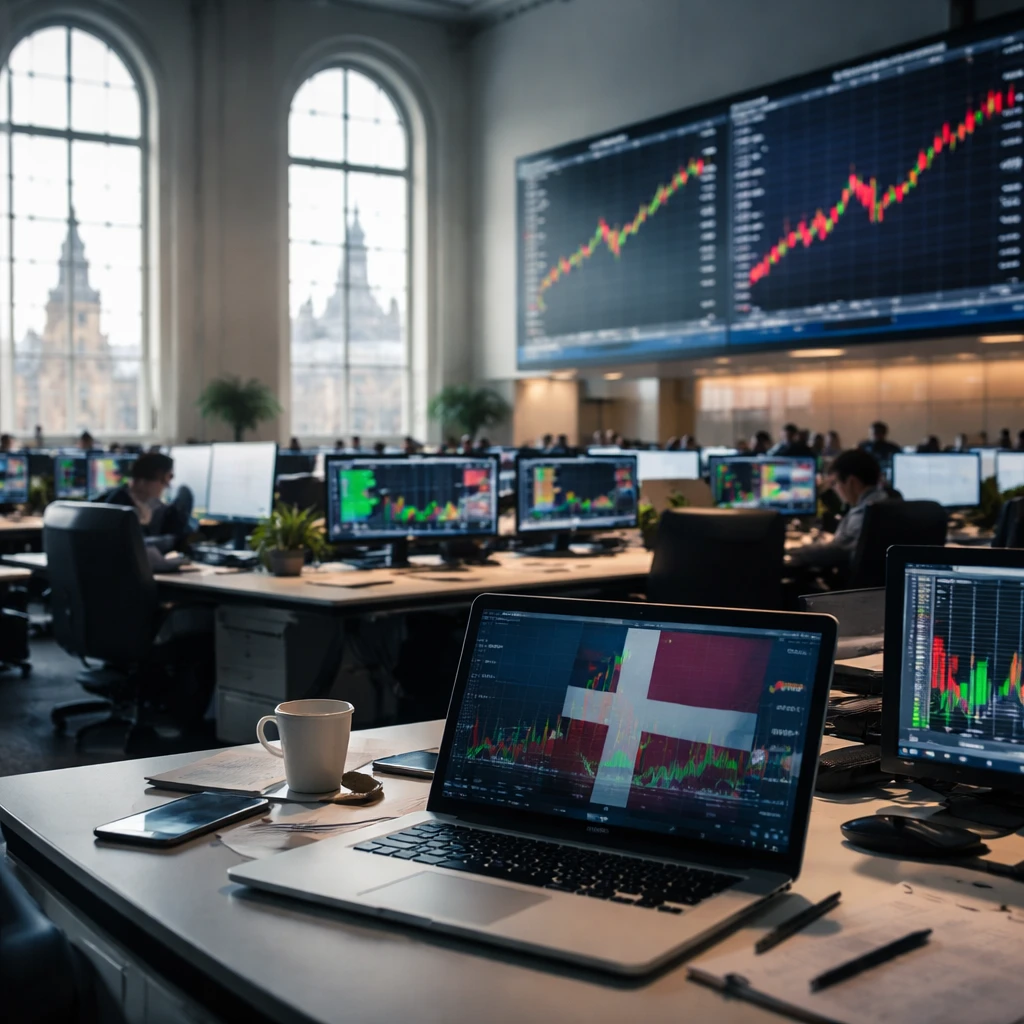 Copenhagen Stocks Slip as OMX Copenhagen 20 Ends Lower; ISS Climbs to Five-Year Peak