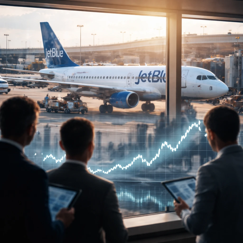 JetBlue Shares Jump After Report It Is Assessing Potential Mergers